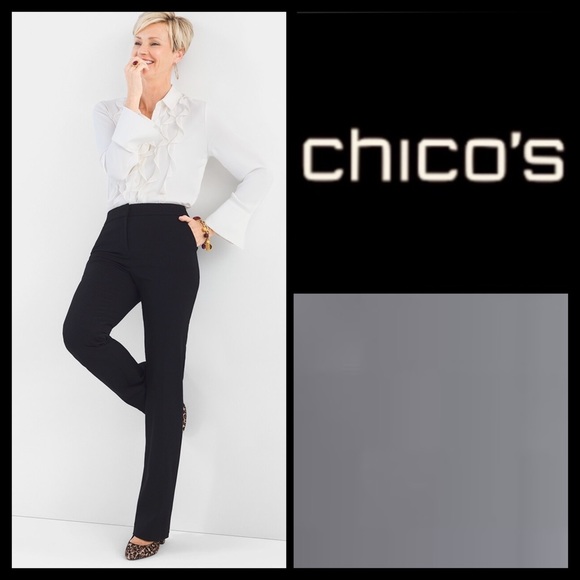 NWT Chico’s So Slimming Trouser in Gray - Picture 2 of 8